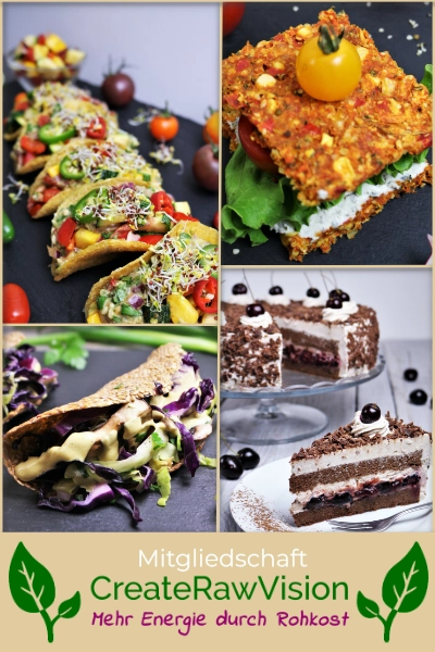 CreateRawVision – 1.500+ Rohkost-Rezepte