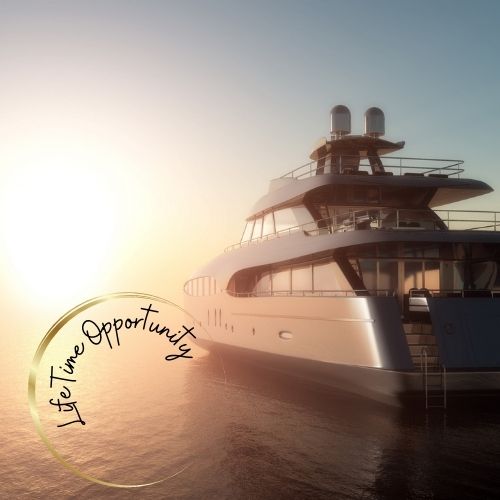 Arbeiten auf einer Luxusyacht