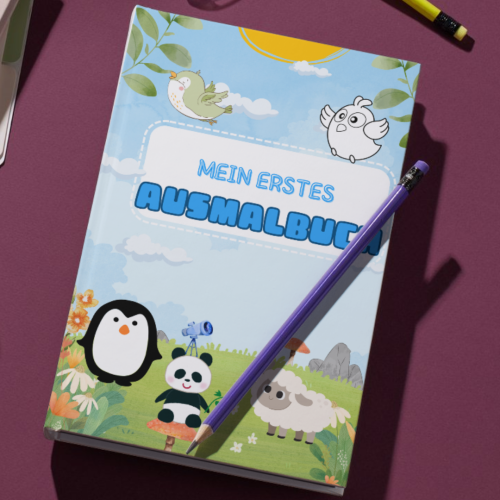 Mein erstes Ausmalbuch – Entdecke die Farben
