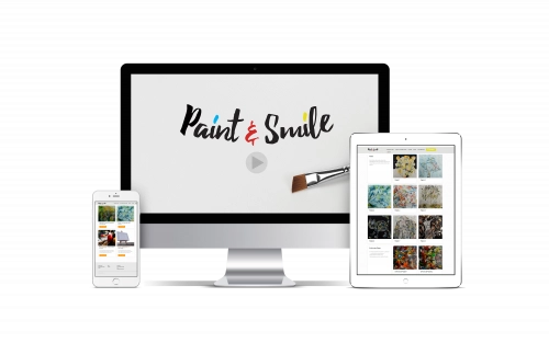 Paint and Smile – Online-Malkurs (Testmonat)