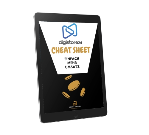 Digistore24 Cheat Sheet | Partnerprogramm product illustration