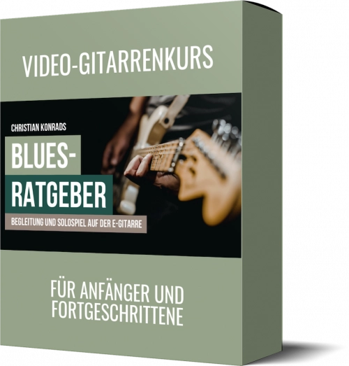 Blues-Ratgeber - Begleitung und Solospiel auf der E-Gitarre product illustration