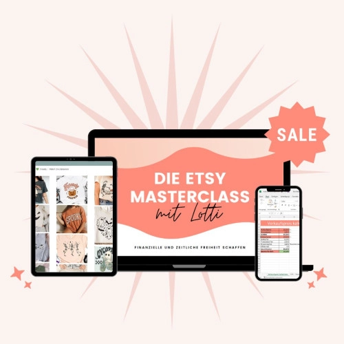 Etsy Masterclass - 20 Std Videokurs product illustration