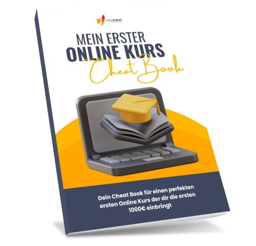 Eigenen Online Kurs Erstellen: Cheat Book (Gratis Buch) product illustration