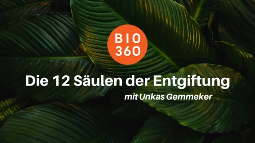 Der Bio360 Entgiftungskurs: Die 12 Säulen der Entgiftung von bio360 -- Mitgliederbereich und Video-Kurse