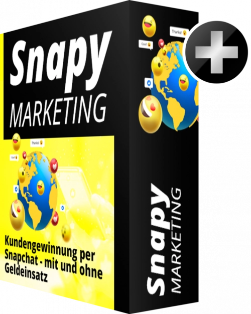 Snapy Marketing (Online-Marketing per Snapchat) product illustration