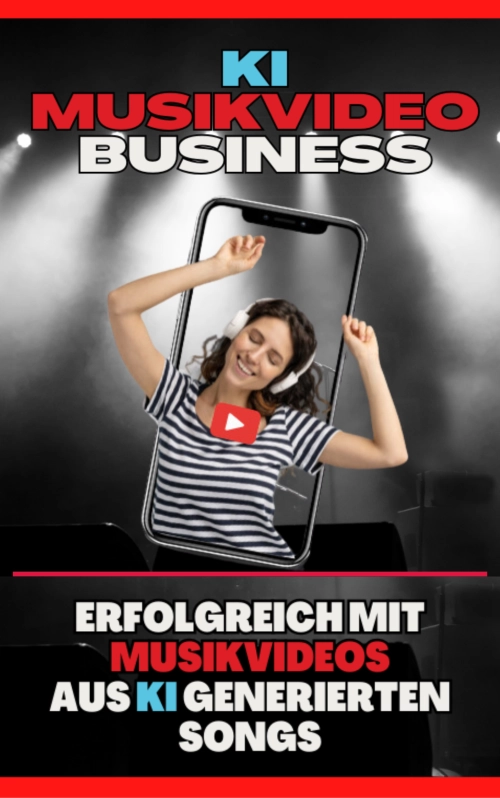 KI Musikvideo Business - Erfolgreich mit Musikvideos product illustration