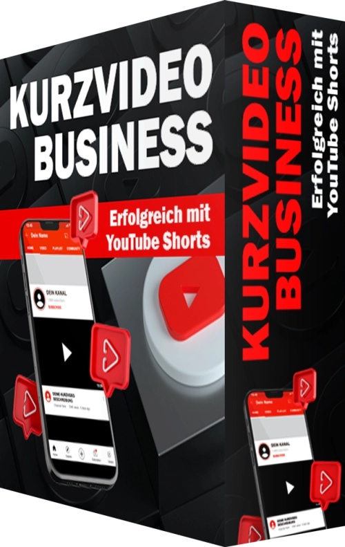 Kurzvideo Business - Erfolgreich mit YouTube Shorts product illustration