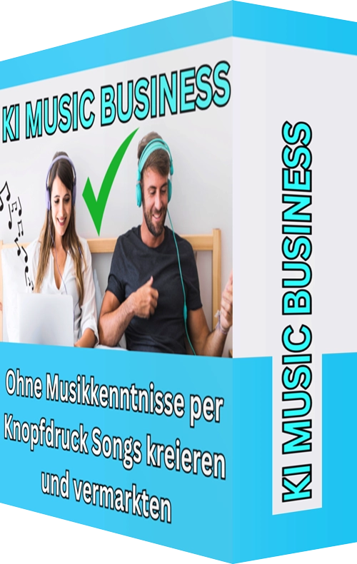 KI Music Business – Ohne Musikkenntnisse Songs erstellen product illustration