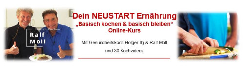 Basisch kochen und basisch bleiben – Online-Kurs