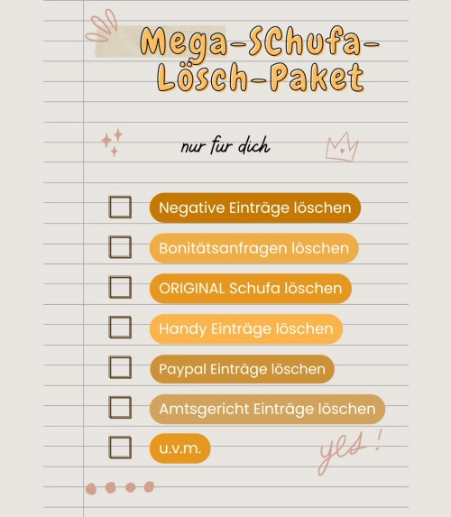 Schufa löschen leicht gemacht von AffiliateEvangelist -- Downloads