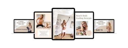 3 Week Beach Body Feeling von SonjaBecoached -- Mitgliederbereich und Video-Kurse