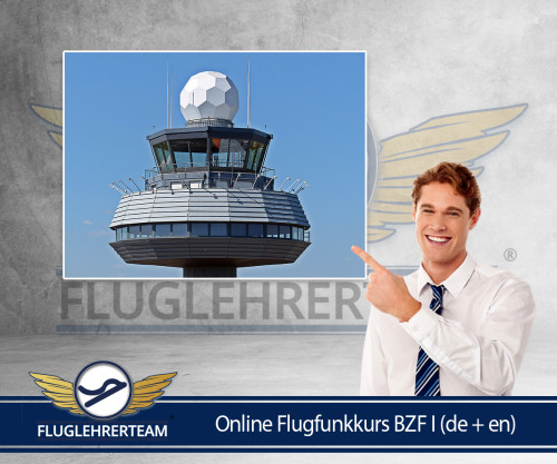 Flugfunkkurs BZF I Online-Kurs (Live) product illustration