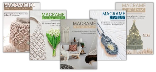 The Secret of Macramè-Bundle 5 Volumes