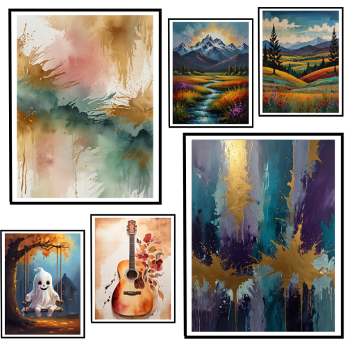 Commercial Use 80 Digital Art Ready For sell [PLR]