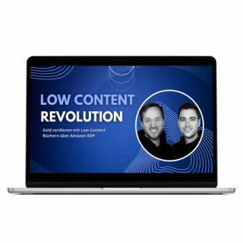 Low Content Revolution - Geld verdienen mit Amazon KDP product illustration