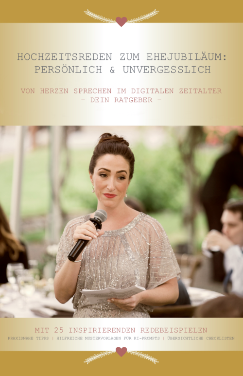 Hochzeitsreden zum Ehejubiläum