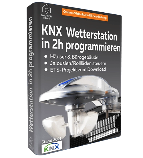 KNX Wetterstation programmieren - 2h Videokurs Klickanleit. product illustration