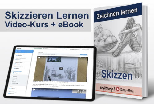 Skizzen – Videokurs und E-Book
