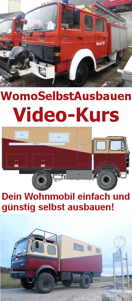 Wohnmobil selbst ausbauen – Online-Kurs