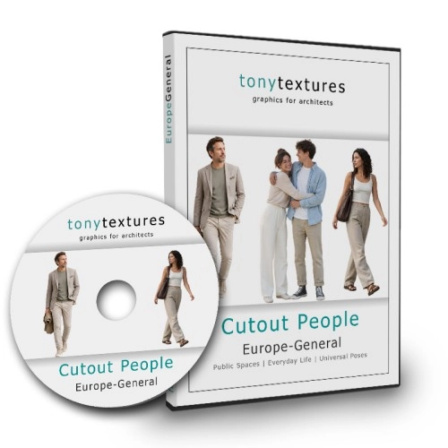 Architecture VIZ Graphics – Cutout People General (480 PNGs)