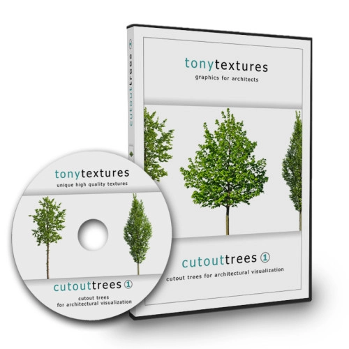 Architecture VIZ Graphics – Cutout Trees V01