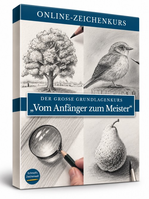 Zeichenkurs „Vom Anfänger zum Meister“ – realistisch zeichnen