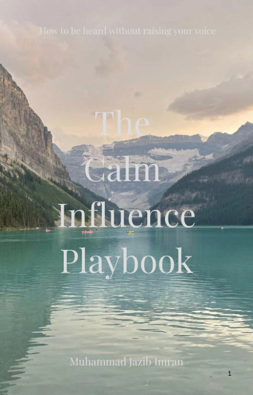 The Calm Influence - Control Emotions - Command Respect