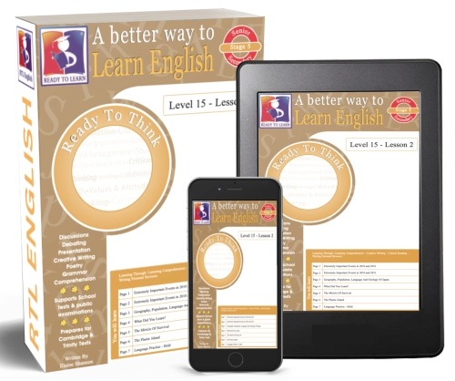 Home Learning Pack for ages 17-18 - RTLEnglish Level 15