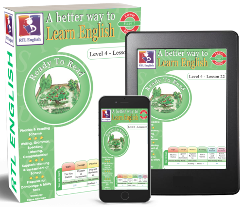 Home Learning Pack for ages 6-8 - RTL English Level 4
