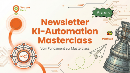 Newsletter KI-Automation Masterclass von CleverMangos -- Mitgliederbereich und Video-Kurse