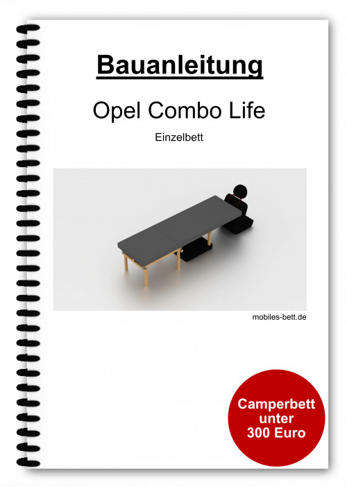 Bauanleitung - Opel Combo Life Einzelbett product illustration
