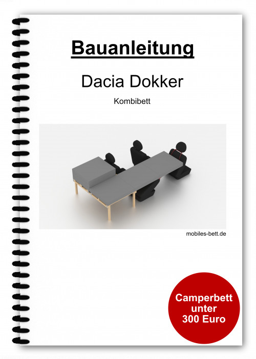 Bauanleitung - Dacia Dokker Kombibett product illustration