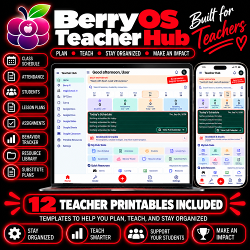Teacher Hub – All-in-One Teacher Planner