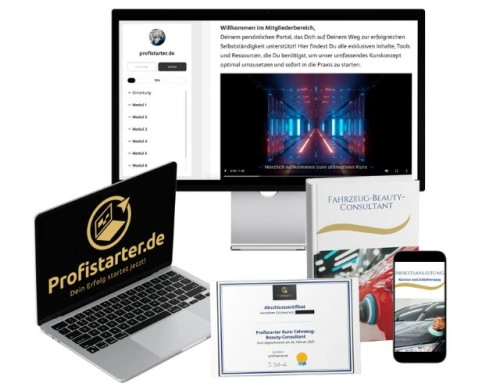 Fahrzeug-Beauty-Consultant – Profistarter-Kurs