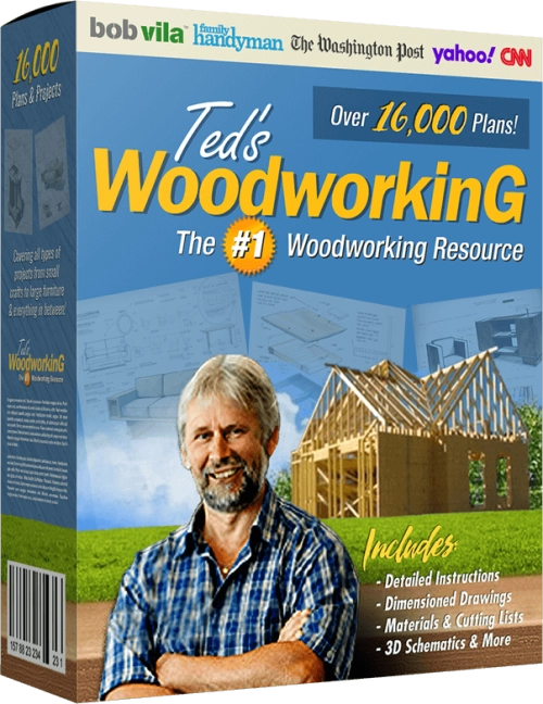 TedsWoodworking – 16,000 Woodworking Plans