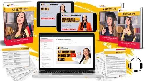 Das Partnerprogramm von Dein Sprachcoach: Der C1-Kurs product illustration