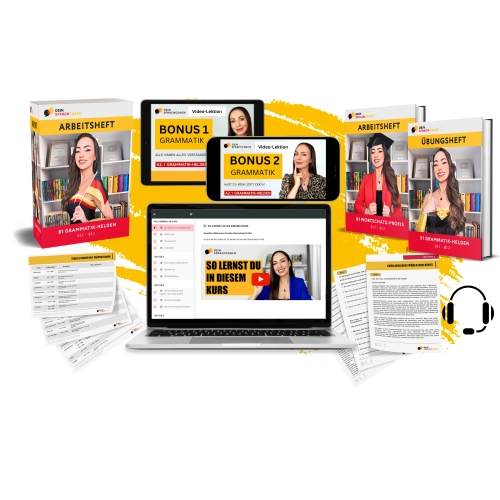 Das Partnerprogramm von Dein Sprachcoach: Der B1-Kurs product illustration