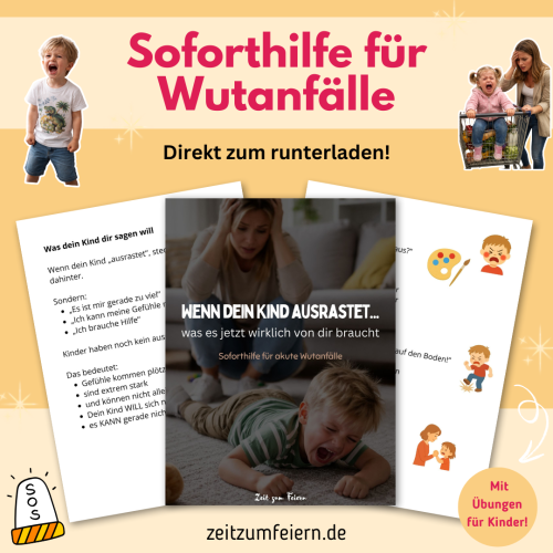 Wenn dein Kind ausrastet – Soforthilfe bei Wutanfällen
