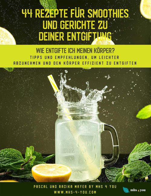 Smoothies, Gerichte, Rezepte und mehr zur Entgiftung, Detox